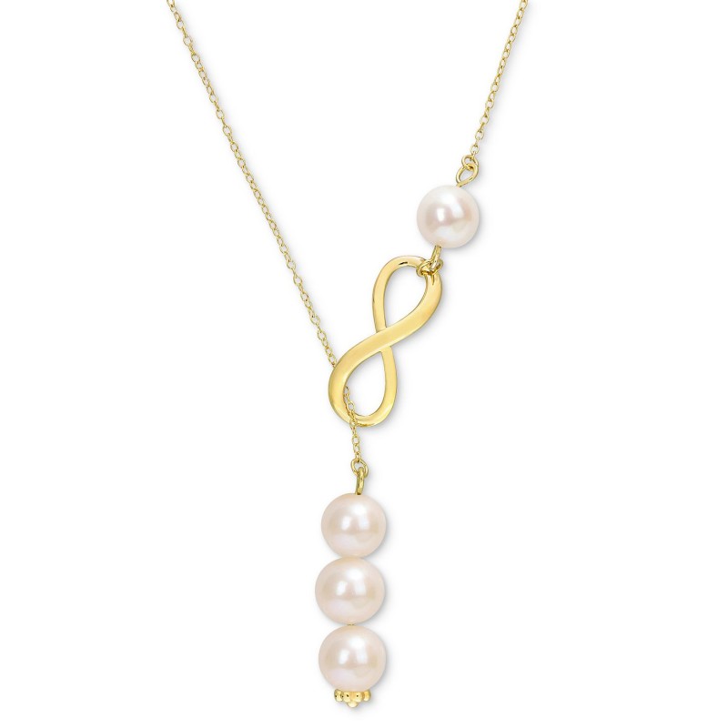 Cultured Freshwater Pearl (8-9mm) Infinity 18