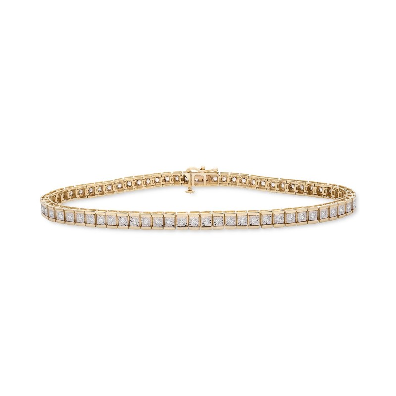 Diamond Tennis Bracelet (1 ct.) in 10k Yellow or W...