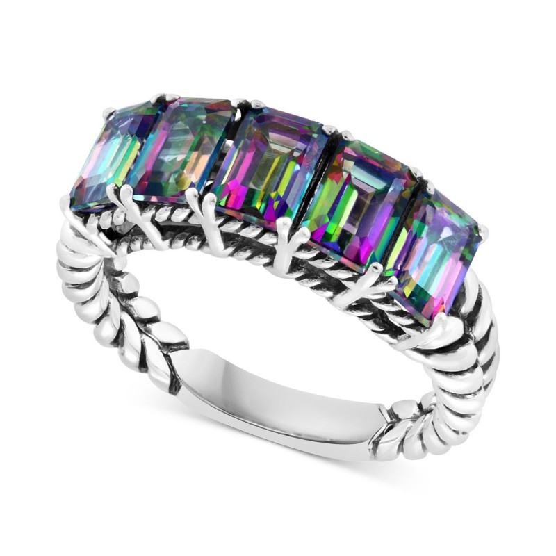 Mystic Topaz Statement Ring (3-1/2 ct.) in Sterlin...