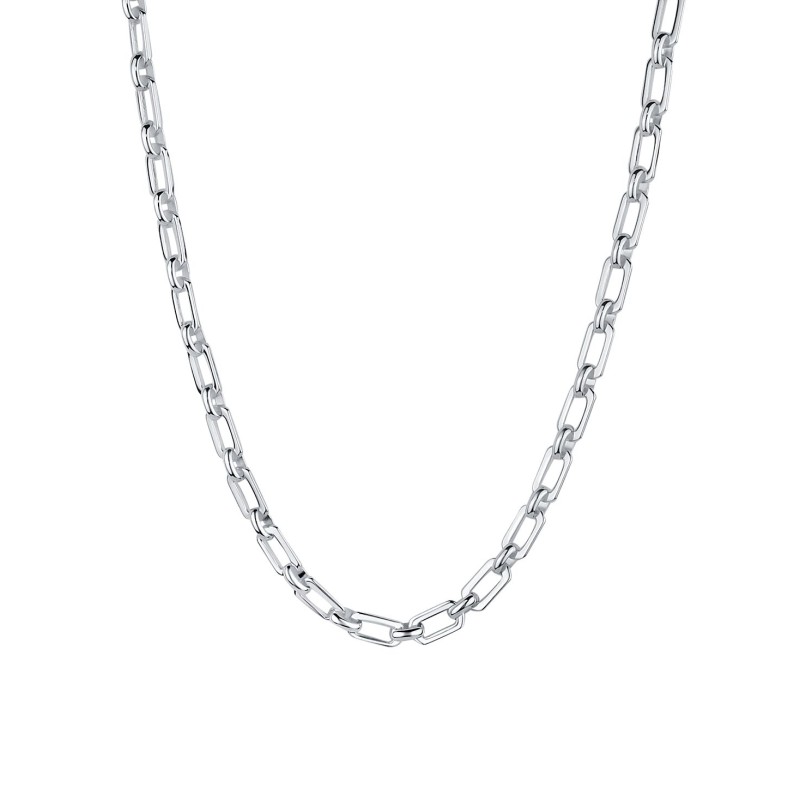 Rectangular Link Chain Necklace